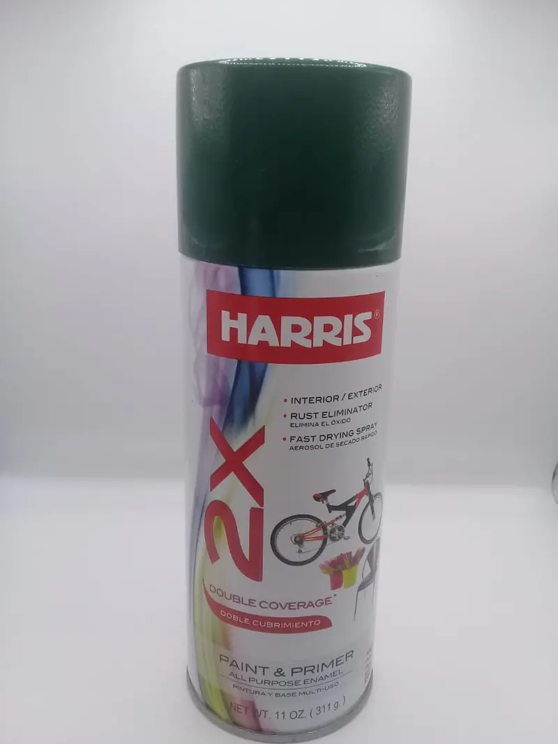 Harris All Purpose Paint & Primer Dark Green 1