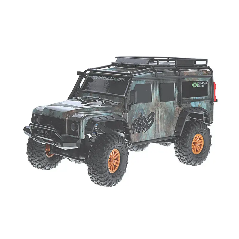 Hb Toys Zp1001 1/10 2.4G 4Wd Rc Car Proportional Control Retro Vehicle W/ Led Light Rtr Model 1