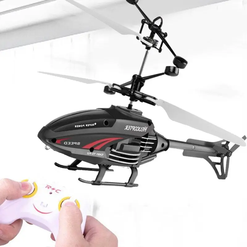 Helicopter Flying Toys With Rechargeable Mini Infrared Induction Drone Rc Toys Induction Helicopter For Boys Girls Indoor Games 2