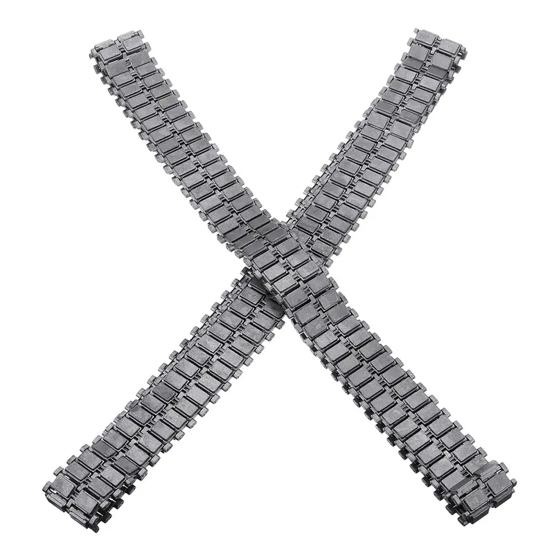 Heng Long 2Pcs Tk-Mc3918 Zinc Alloy Metal Track For 3918 1/16 Rc Tank Accessories Parts 1