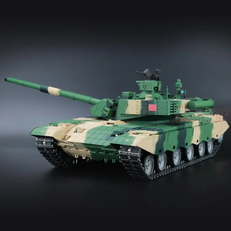 Heng Long China Army Ztz 99A Mbt 1/16 Scale 2.4Ghz Rc Main Battle Tank Ultimate Metal Version With Smoke, Sound And Bb Gun 1