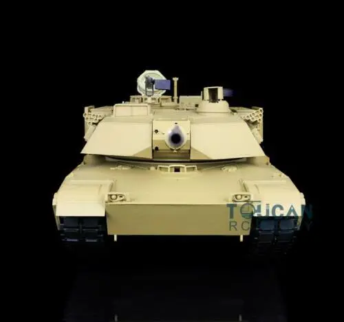 Henglong 1/16 6.0 Plastic M1a2 Abrams Rc Tank 3918 W/ 360 Turret Barrel Recoil Th12934 1