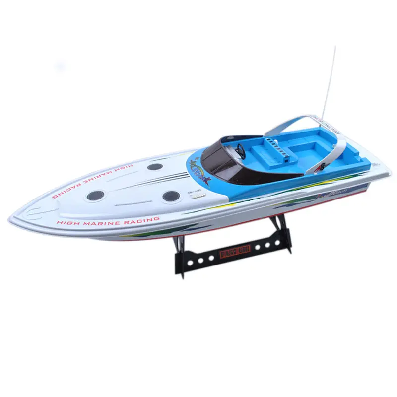 Henglong 3827 68Cm 2.4G Rc Boat High Speed 25Km/H Racing Boat With Double Drive System 1