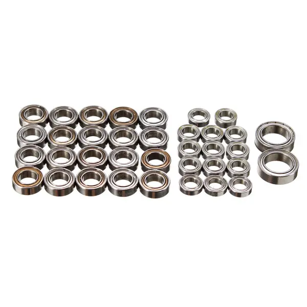 Hg 1/10 P601 Rc Crawller Car Spare Parts Bearing Set 36Pcs 1