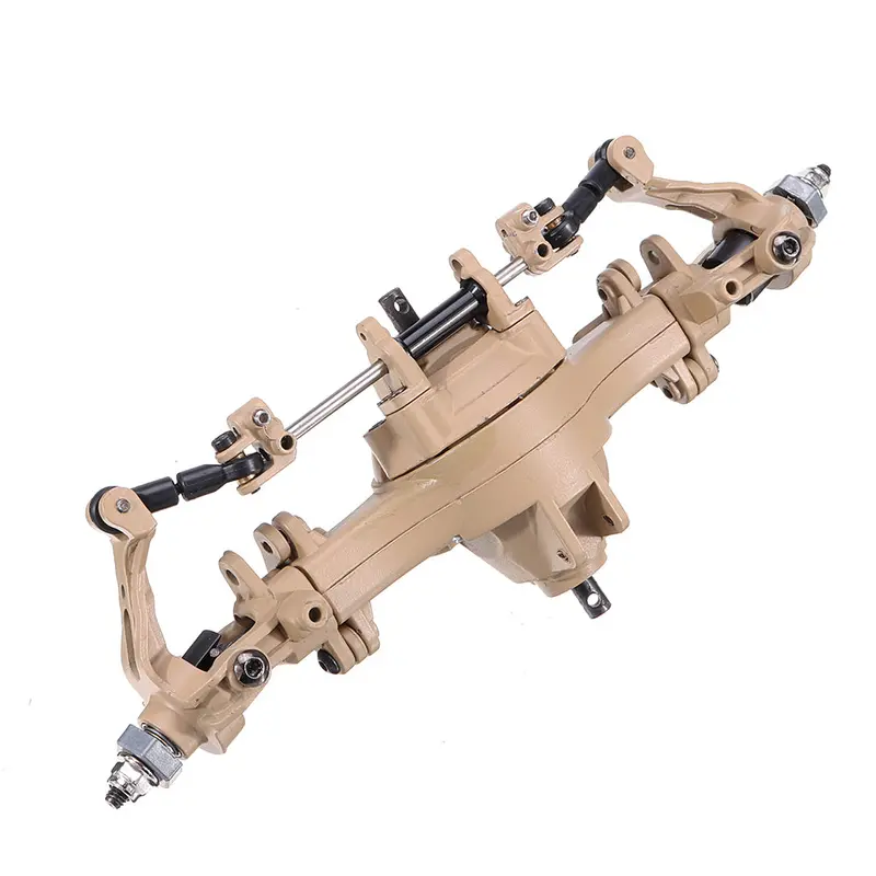 Hg 8Ass-P0017 8Ass-P0018 Through Alloy Front/Rear Bridge Axle For P802 1/12 Rc Car Vehicles Spare Parts 1