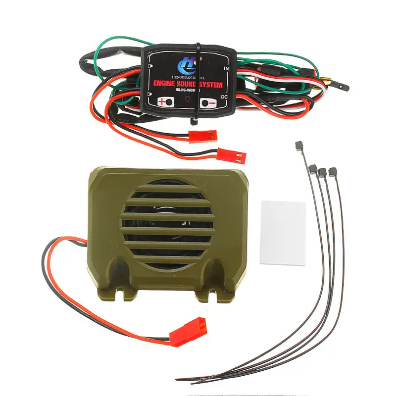 Hg P402 P407 P601 P801 P802 1/10 1/12 Universal Rc Car Parts We8021 Engine Sound System 1