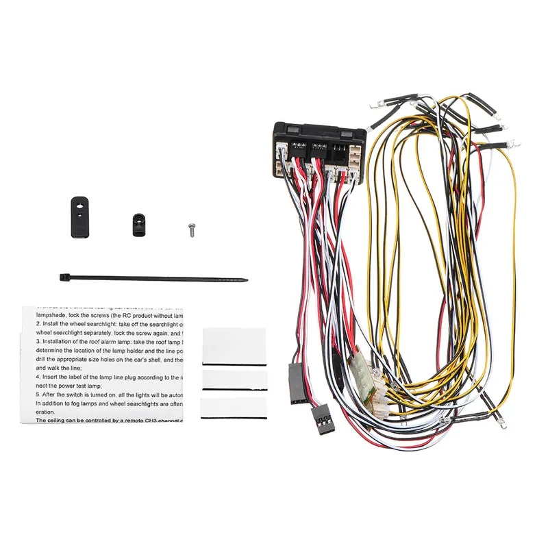 Hg P407 1/10 2.4G 4Wd Rc Car Upgrade Parts Shell Led Light Board Set 407-Dz007 1