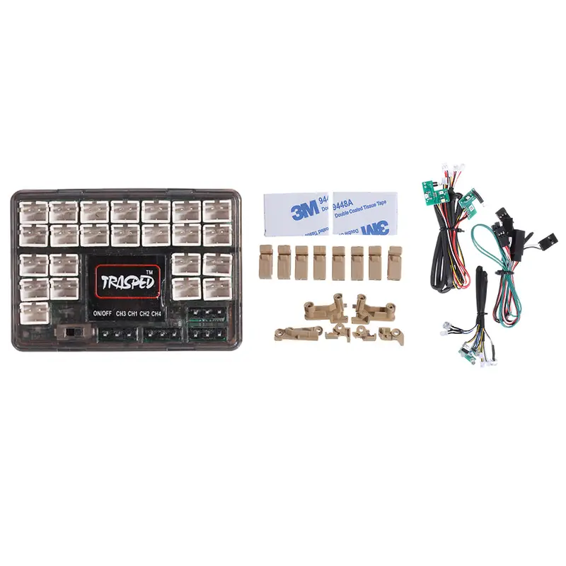 Hg P408 1/10 Controllable Ic Mainboard With Led Light Set Rc Car Spare Parts Hg-Rx1018 1