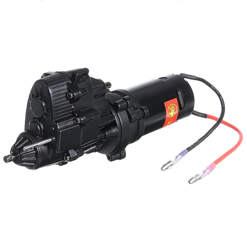 Hg P408 1/10 Metal Hm Transmission Gear Box With 550 Motor Assembly Rc Car Spare Parts 4Ass-P07 1