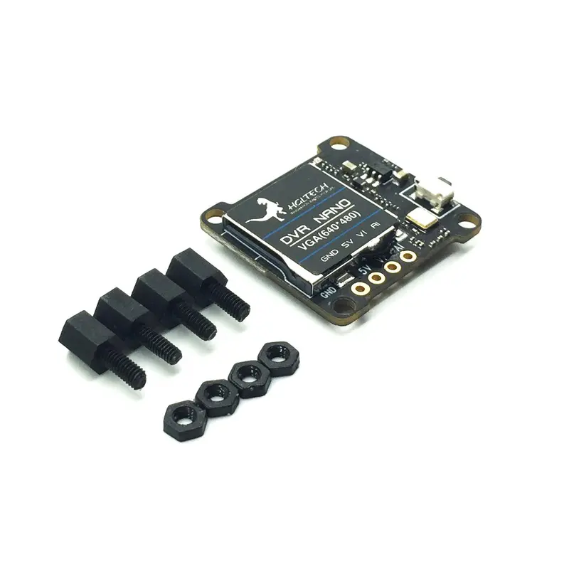 Hglrc Dvr Nano Mini Video Recorder Support Record Playback Sd Card For Fpv Camera Monitor 1