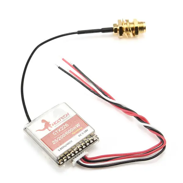 Hglrc Gtx226 5.8G 40Ch 25Mw 200Mw 600Mw Switchable Fpv Transmitter Vtx Sma Rp-Sma Female 1