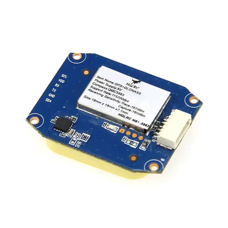 Hglrc M81-5883 Gps Module Qmc5883 Compass For Fpv Racing Drone 1