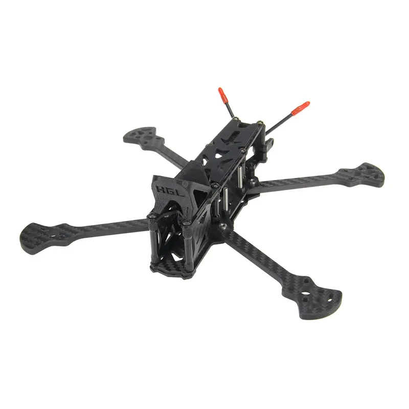 Hglrc Sector Freestyle 5/6/7 Inch 226/260/296Mm Wheelbase 5Mm Arm 3K Carbon Fiber Frame Kit For Rc Drone Fpv Racing 1