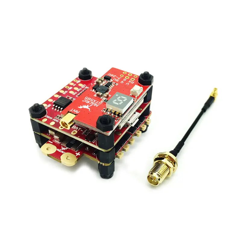 Hglrc Titan Plus F460 & Gtx585 Stack Airbus F4 Osd + Dinoshot 60A Blheli_32 Esc + Gtx585 Vtx 1