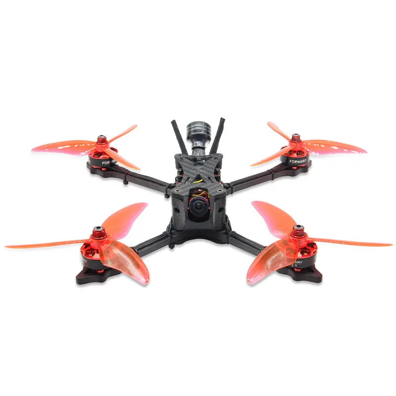 Hglrc Wind5 233Mm F7 Osd Fd2306 1600Kv 6S 5 Inch Fpv Racing Drone Pnp Bnf W/ Caddx Ratel 1200Tvl Camera 1