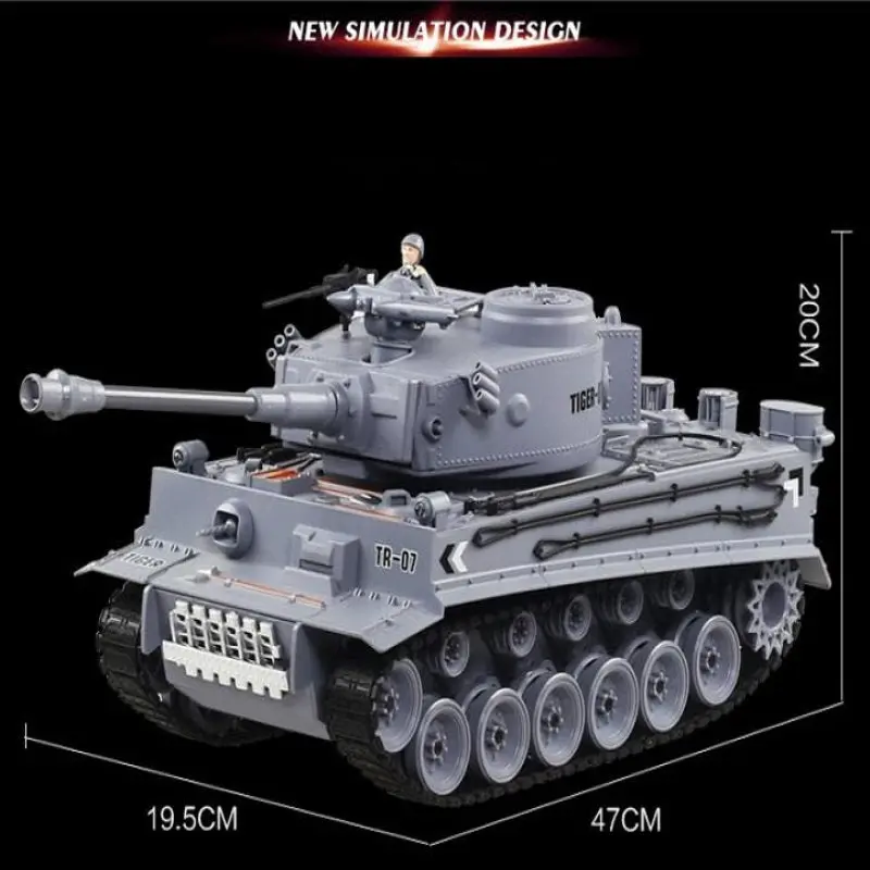 High Simulation Rc Tank Model Toy 2.4Ghz Frequency By Remote Control 7 Channels 1