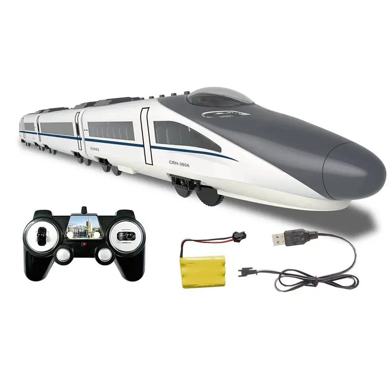 High Speed Harmonious Crh China Railway Model Rc Train Educational Collection Gift For Children 1