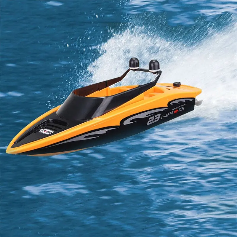 High Speed Rc Boat 15Km/H 2.4Ghz 4 Channel Electric Workbale On The Water Radio Remote Control Racing Toy For Childern Best Gift 1