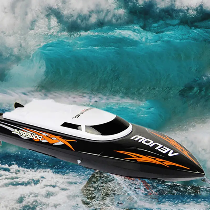 High Speed Rc Boat 2.4Ghz 4 Channel Racing Fishing Tool Smart Rc Boat Toys Fish Finder Ship Boat Remote Control Fishing Boats 1