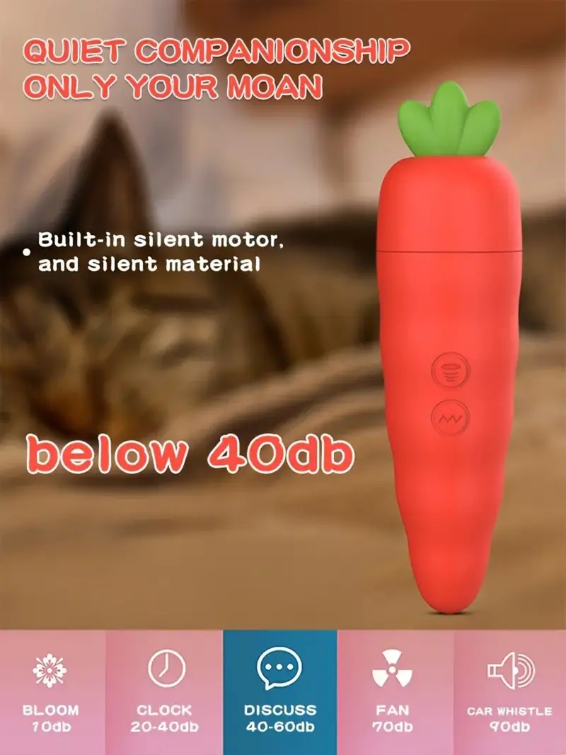 Hip Hop Carrot Vibrator. 1