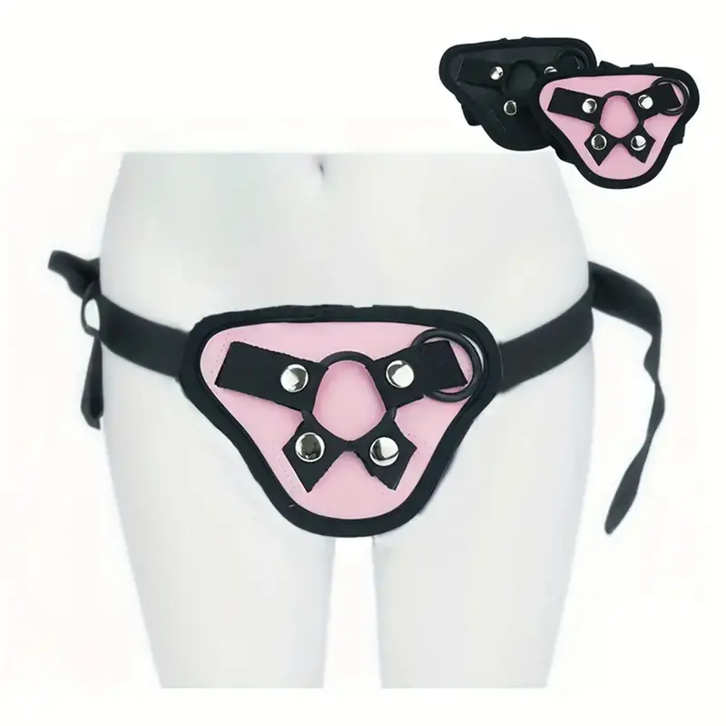 His & Hers Adjustable Strap-On Harness 2Pc Set. 1