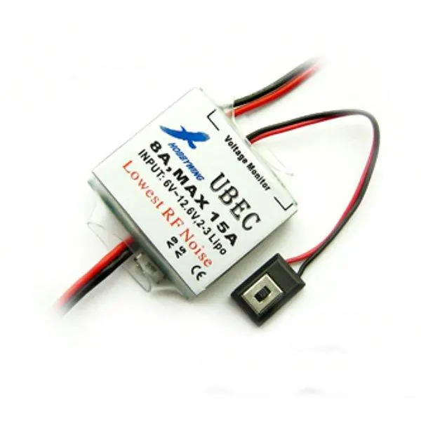 Hobbywing 2-3S External 8A Max 15A Ubec Switch Mode 1