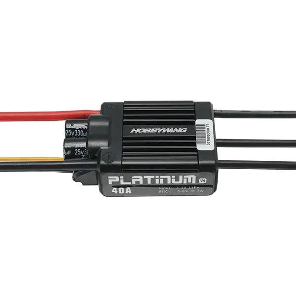 Hobbywing Platinum 25A V4 40A V4 Brushless Esc For Rc Models 1