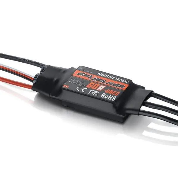 Hobbywing Skywalker 2-6S 60A Ubec Brushless Esc With 5V/5A Bec For Rc Airplane 1