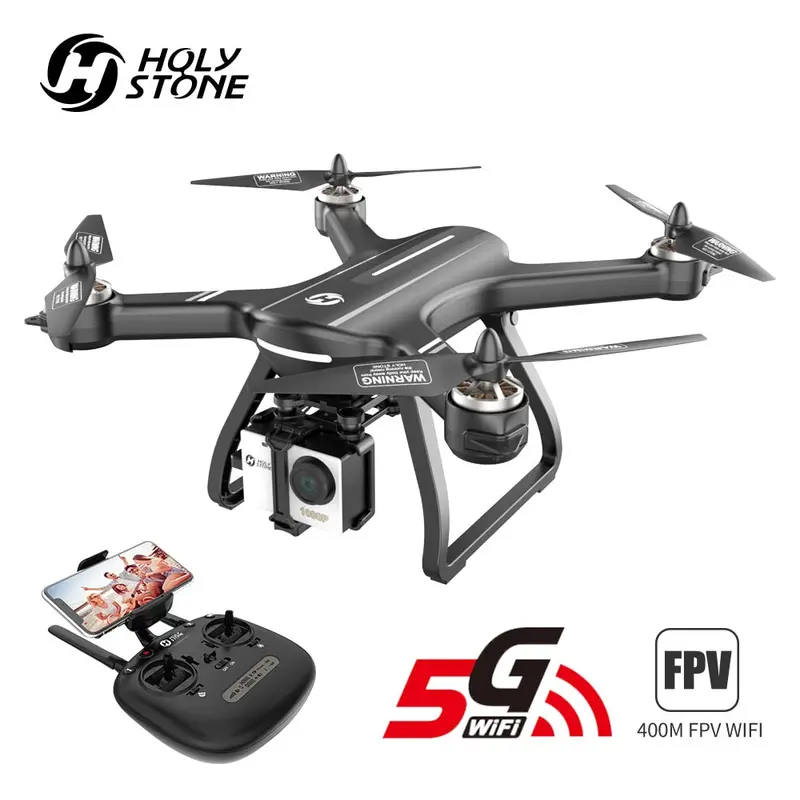 Holy Stone Hs700 Gps Drone 5G With Camera Full Hd 1080P Drone Gps Brushless 1Km 1000M Fpv Profesional Com Camera Wifi Quadcopter 1