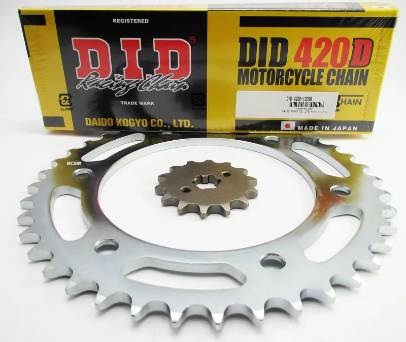 Honda Grom Msx125 Did Chain And Sprocket Set 2022-2023 1