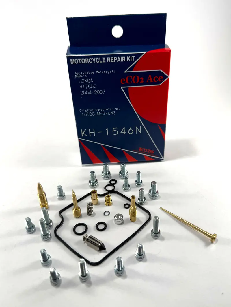 Honda Kh-1546N Vt750c 2004-2007 Carb Repair And Parts Kit 1