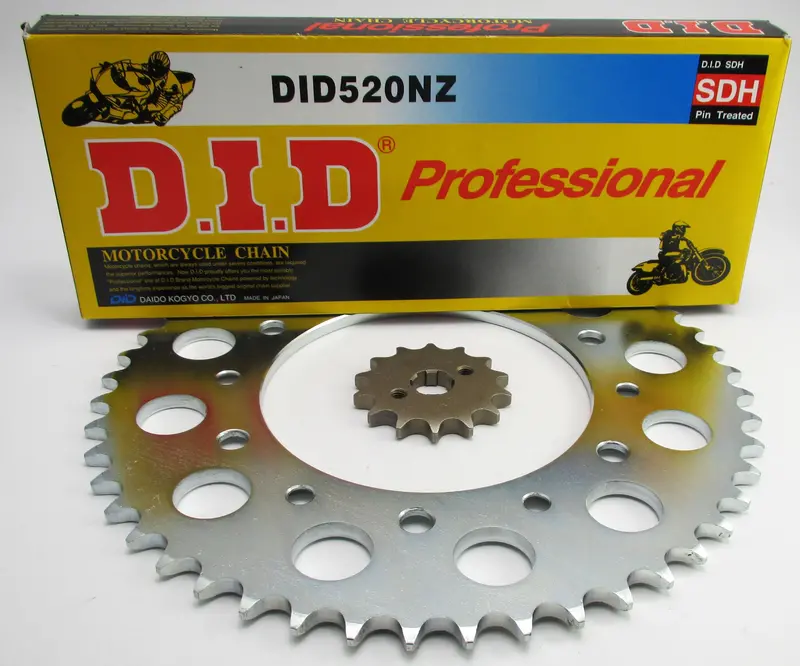 Honda Xr500, Xr600 Nz Chain And Sprocket Set 1