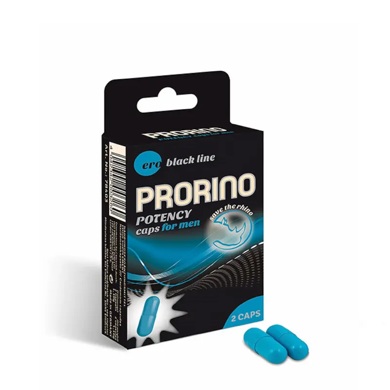Hot Ero Prorino Potency Caps For Men 2 Pc. 1