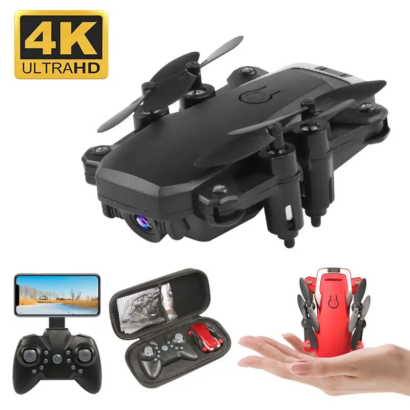 Hot Mini Drone With 4K Camera Hd Foldable Drones One-Key Return Fpv Quadcopter Follow Me Rc Helicopter Quadrocopter Kid's Toys 1