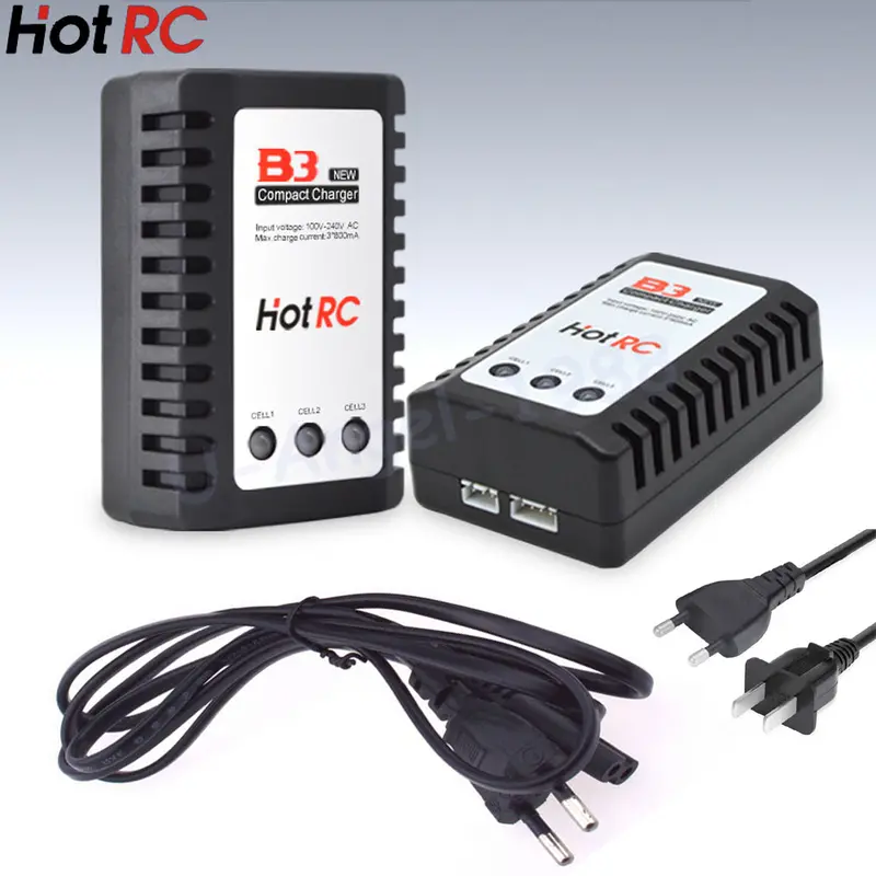 Hot Rc Imax B3 Lipo Battery Charger B3 7.4V 11.1V Li-Polymer Lipo Battery Charger 2S 3S Cells For Rc Lipo Battery 1