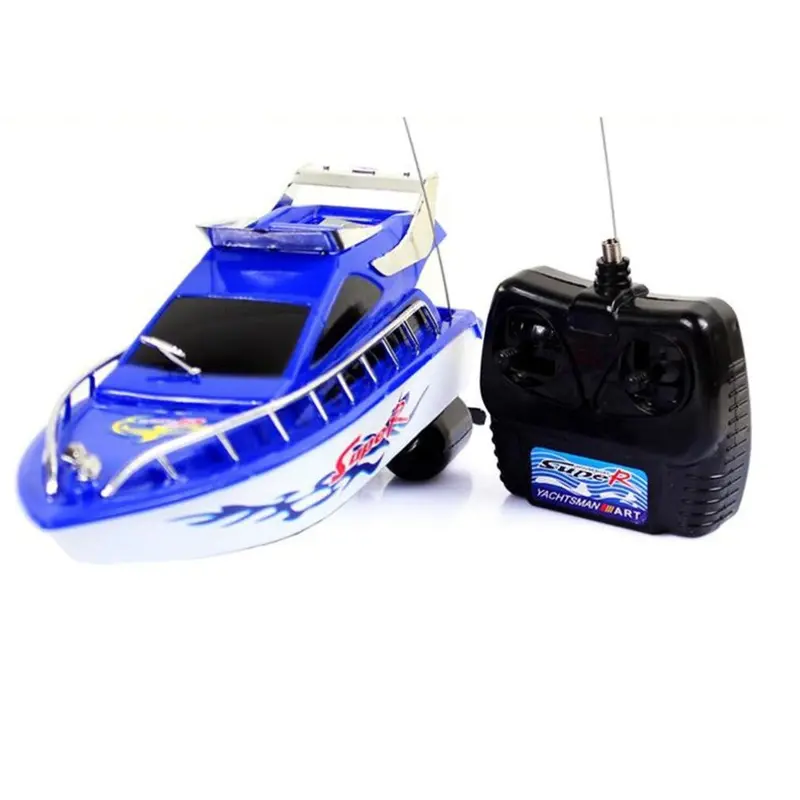 Hot Rc Speedboat Super Mini Electric Remote Control High Speed Boat Ship 4-Ch Rc Boat Game Toys Birthday Gift Kid Children Toys 1