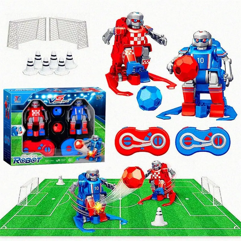 Hot Sale Smart Rc Robot Cartoon Play Soccer Robot Remote Control Toys Electric Football Robot Indoor Toys For Children Gifts @A 1