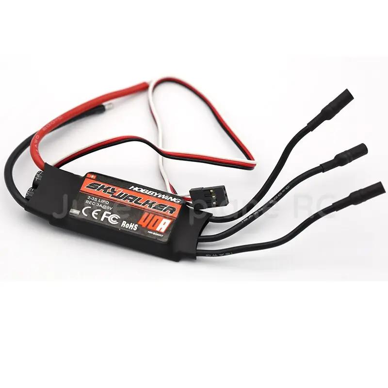 Hot Sales Hobbywing Skywalker 15A 20A 40A 50A 60A 80A 2-4S 2-6S Electric Speed Control Esc For Rc Aircraft Multicopter 4
