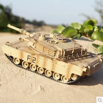 Hot Sell Big Size Rc Tank For Kid Play Xqtk24-1 Letter- M1a2 Charging Move Infrared Fighting Remote Control Tank Wholesale 1