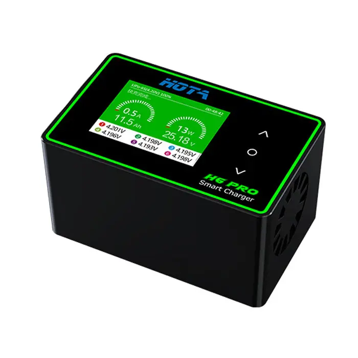 Hota H6 Pro Duo Ac 200W Dc 700W 26A Battery Balance Charger For 1-6S Lipo Battery 1