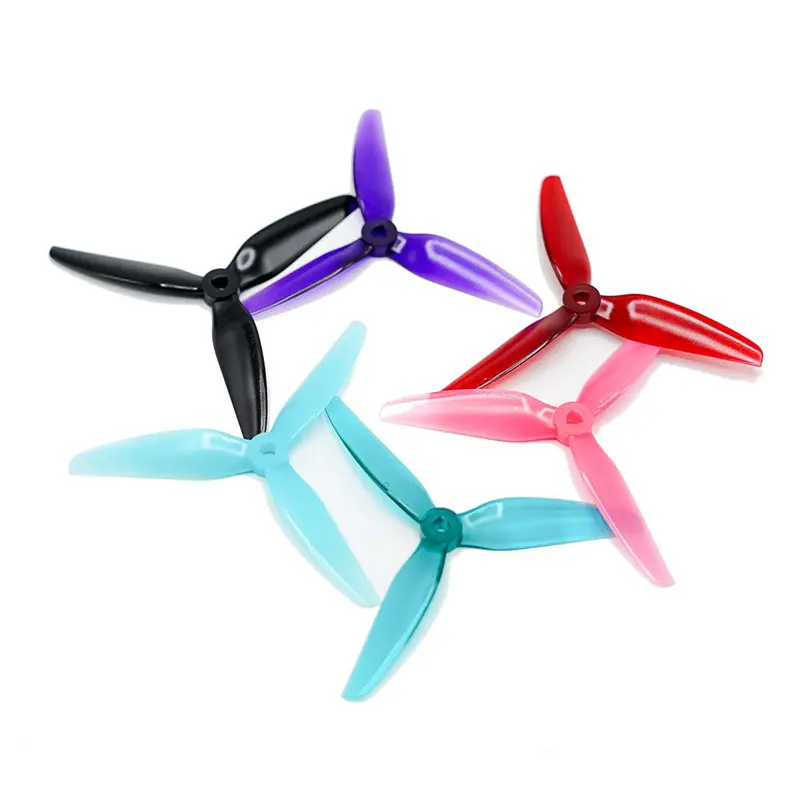 Hqprop Dp5.1X4.6X3 3-Blade 5.1Inch Poly Carbonate Popo Propeller 2Cw+2Ccw 1