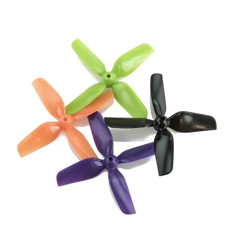 Hqprop Micro Whoop Prop 1.6X1.6X4 40Mm 1Mm/1.5Mm Shaft 4-Blade Propeller For Fpv Racing Rc Drone 1