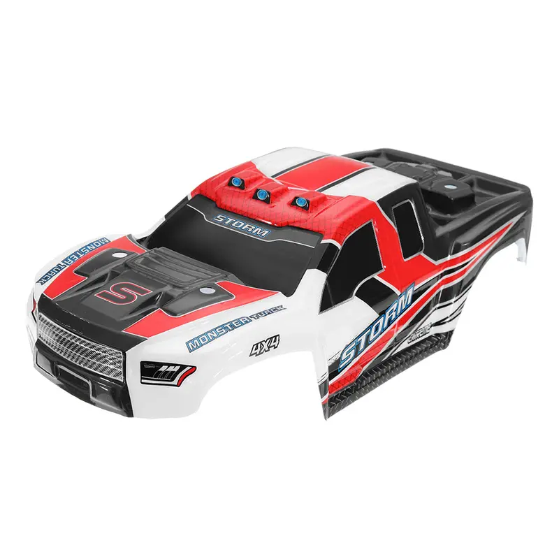 Hs 18301/18302 1/18 2.4G 4Wd Rc Car Parts Body Shell Blue Red Color No.18301-30/31 1