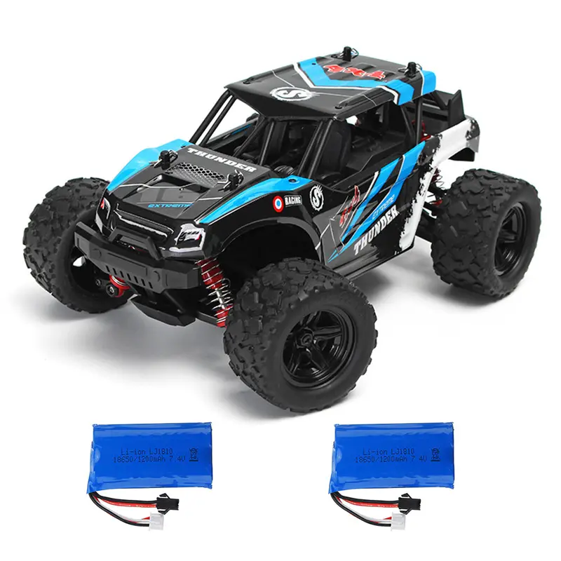 Hs 18311/18312 1/18 35Km/H 2.4G 4Ch 4Wd High Speed Climber Crawler Rc Car Toys Two Battery 1