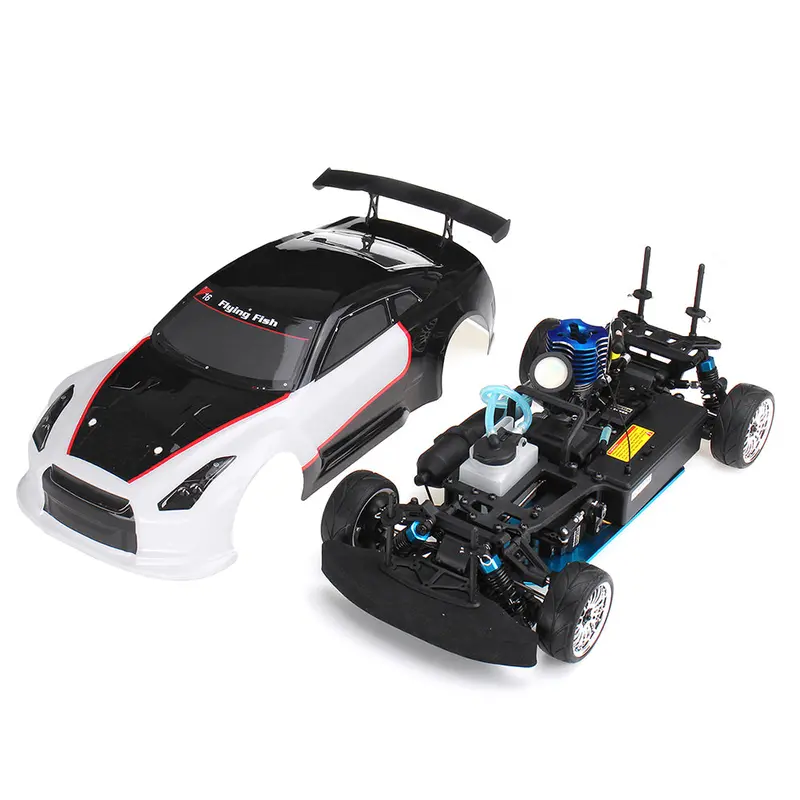 Hsp 94122 1/10 2.4G 4Wd Rc Car 18Cxp Nitro Powered On Road Touring Car-Pivot Ball Suspension Model 2