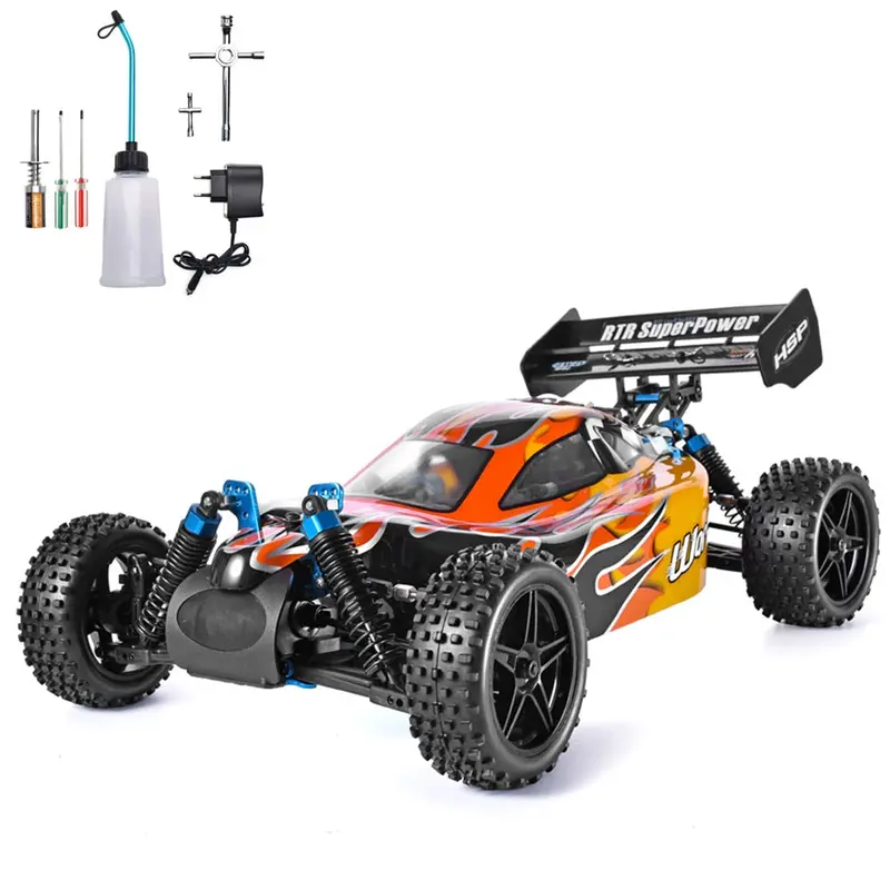 Hsp Rc Car 1:10 Scale 4Wd Rc Toys Two Speed Off Road Buggy Nitro Gas Power 94106 Warhead High Speed Hobby Remote Control Car 1