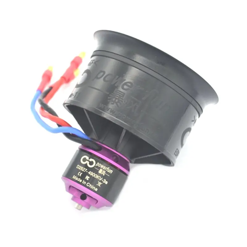 Htirc 50Mm 11 Blades Ducted Fan Edf Unit With 3S D2627 4900Kv Brushless Motor For Rc Airplane 1
