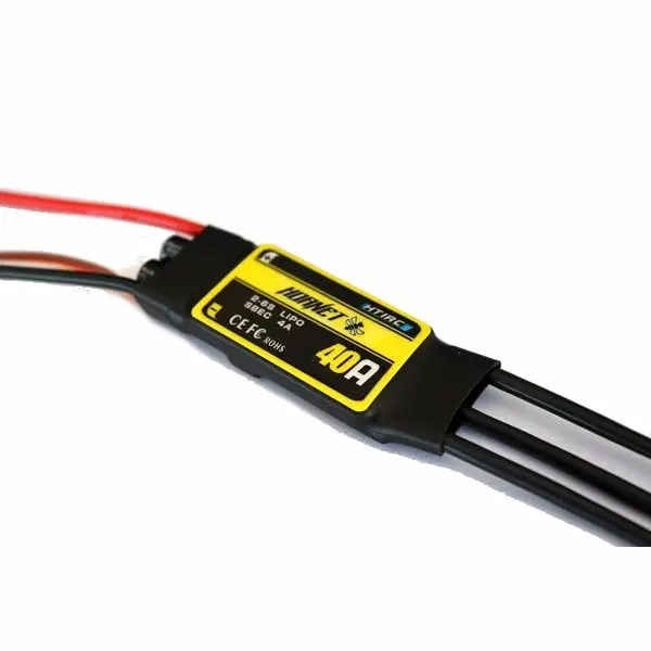 Htirc Hornet 2-6S 40A Brushless Esc With 5V/4A Bec For Rc Airplane 1