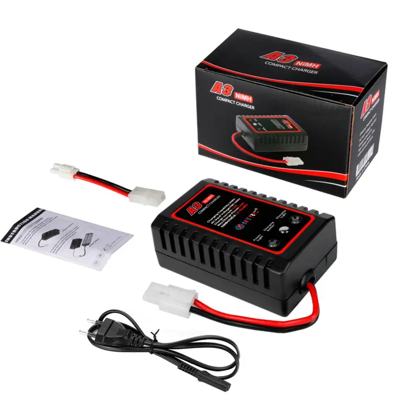 Htrc A3 20W 2A Ac Battery Charger With Tamiya Plug For 2-8S Nimh/Nicd Battery 4