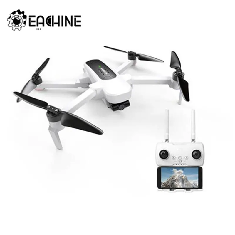 Hubsan H117s Zino Gps 5G Wifi 1Km Fpv With 4K Uhd Camera 3-Axis Gimbal Rc Drone Quadcopter Rtf Black/White 1